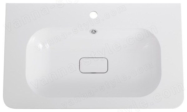 Раковина Cezares RELAX CZR-800/480-LV-MR-NV 80x48, белая матовая 80x48, белая матовая