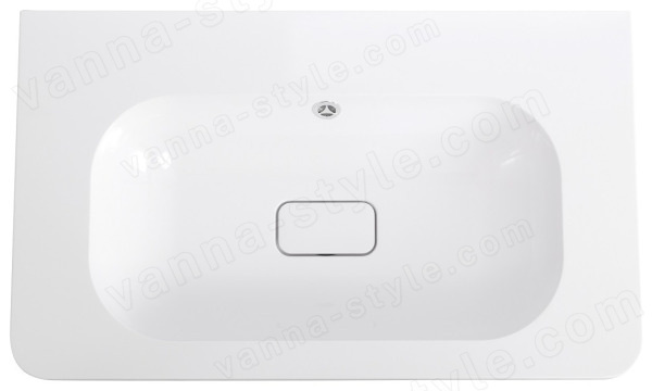 Раковина Cezares RELAX CZR-800/480-LV-MR-NV-W0 80x48, белая матовая 80x48, белая матовая