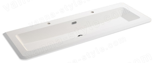 Раковина Cezares 50265 141x49, белая матовая 141x49, белая матовая