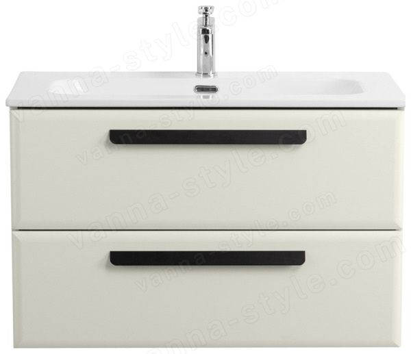 Тумба с раковиной Cezares Eco-cer-n 00-00017220 81x51 подвесная, альпака брашированная 81x51 подвесная, альпака брашированная