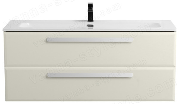 Тумба с раковиной Cezares Eco-cer-n 00-00017264 121x51 подвесная, альпака брашированная 121x51 подвесная, альпака брашированная