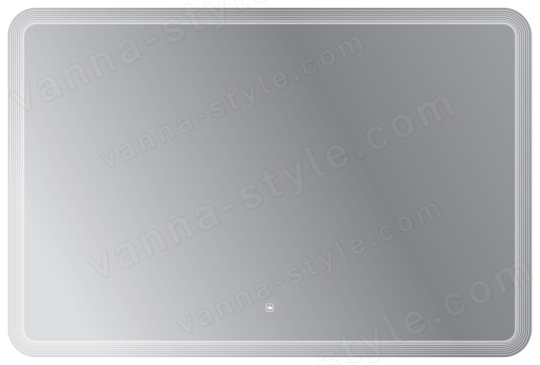 Зеркало с подсветкой Cezares Duet CZR-SPC-DUET-1200-800-LED-TCH 120x80 120x80