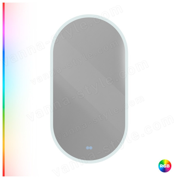 Зеркало с подсветкой Cezares CZR-SPC-ELS-500-950-RGB-TCH 50x95 50x95