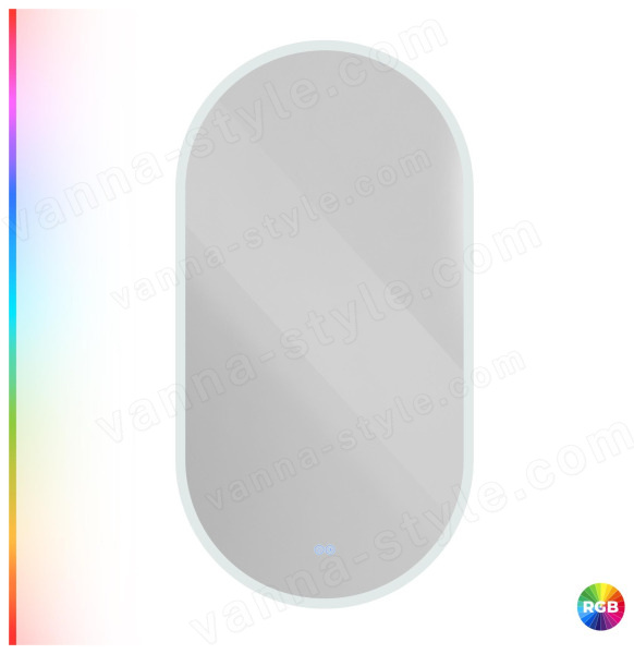Зеркало с подсветкой Cezares CZR-SPC-ELS-550-1050-RGB-TCH 55x105 55x105