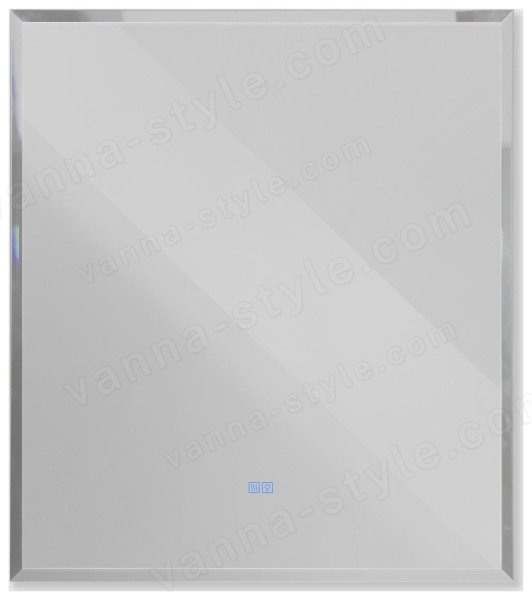 Зеркало с подсветкой Cezares Interni CZR-SPC-INT-1000-900-LED-TCH-WARM-BL 100x90, белый глянцевый 100x90, белый глянцевый