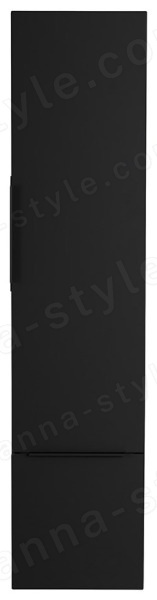 Шкаф-пенал Cezares Premium 55502 35x150, черный матовый 35x150, черный матовый