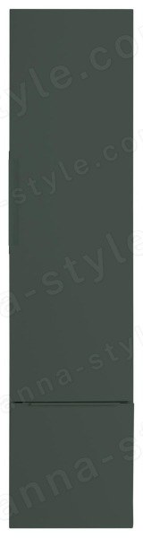 Шкаф-пенал Cezares Premium 55505 35x150, зеленый матовый 35x150, зеленый матовый