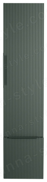 Шкаф-пенал Cezares Premium 55510 35x150, зеленый матовый 35x150, зеленый матовый