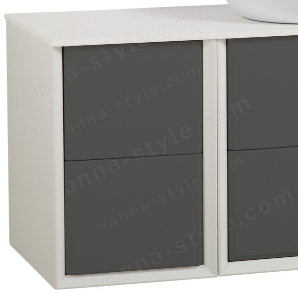 Шкаф Cezares Bellagio 55302 35x48, серое облако 35x48, серое облако