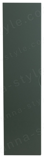 Шкаф-пенал Cezares Idra 55297 35x140, зеленый матовый 35x140, зеленый матовый