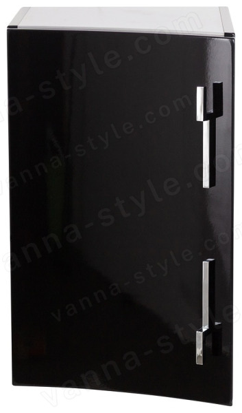 Шкаф Cezares Sting 44724 34x55, черный глянцевый 34x55, черный глянцевый
