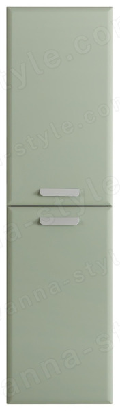 Шкаф-пенал Cezares Eco ECO-CER-N-1500-2A-SC-VDO-P 40x150, светло-зеленый матовый 40x150, светло-зеленый матовый