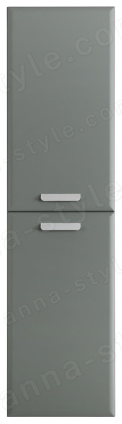 Шкаф-пенал Cezares Eco ECO-CER-N-1500-2A-SC-GVO-P 40x150, серо-зеленый матовый 40x150, серо-зеленый матовый