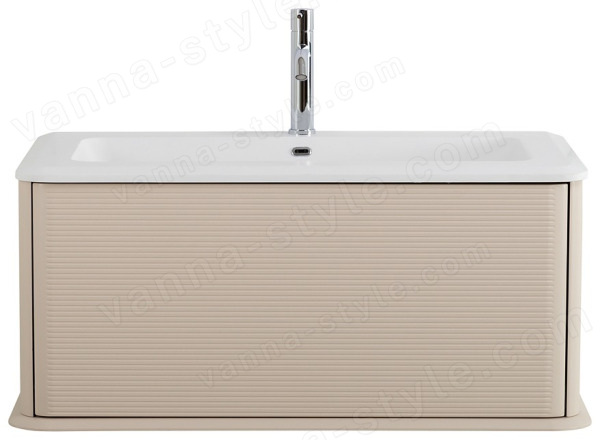 Тумба с раковиной Cezares Idra 00-00018388 98x44 подвесная, хлопок 98x44 подвесная, хлопок