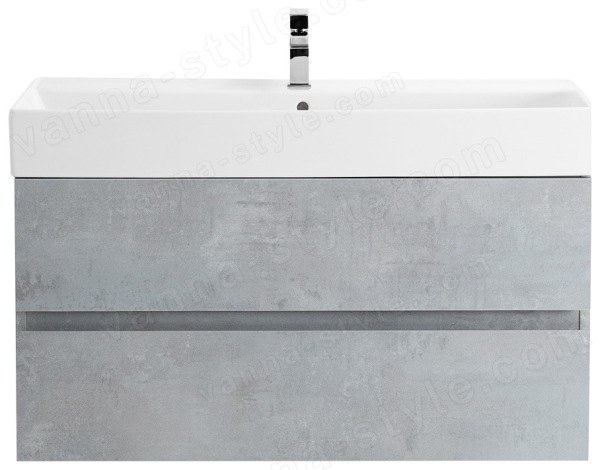 Тумба с раковиной Cezares Molveno 46 00-00011433 80x62 подвесная, бетон 80x62 подвесная, бетон