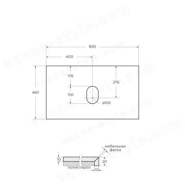 Тумба с раковиной Cezares Molveno 46 00-00012894 80x52 подвесная, серое дерево 80x52 подвесная, серое дерево