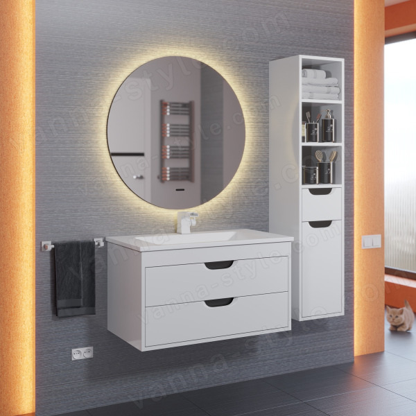 Зеркало с подсветкой Uperwood Modul 2949345681 80x80 80x80