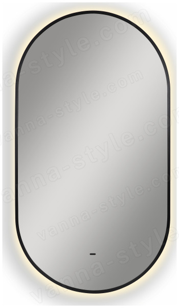 Зеркало с подсветкой Uperwood Next ZNext50100b 50x100, черный 50x100, черный