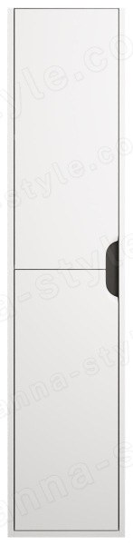 Шкаф-пенал Uperwood Modul 2930205401 33x150, белый/графит 33x150, белый/графит