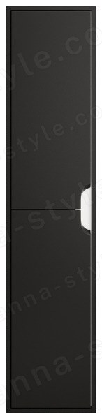 Шкаф-пенал Uperwood Modul 2930205301 33x150, черный матовый 33x150, черный матовый