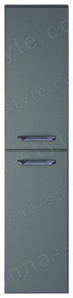 Шкаф-пенал Uperwood Foster 291020528 36x160, серый графит 36x160, серый графит