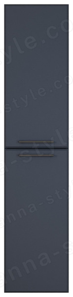 Шкаф-пенал Uperwood Foster New PFosterNEWb 36x160, черный матовый 36x160, черный матовый