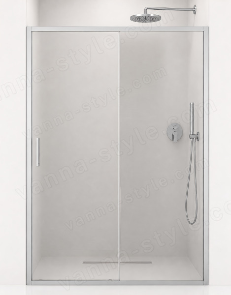 Душевая дверь Cezares MOLVENO MOLVENO-BF-1-150-C-Cr-IV 150x195 раздвижная, профиль хром