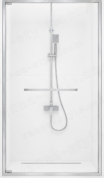 Душевая дверь Cezares LUX LUX-B-FS-1-80-C-CR 80x195 раздвижная, профиль хром