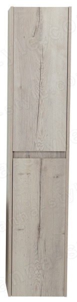 Шкаф-пенал BelBagno KRAFT-1600-2A-SC-RGB-L 33x160, дуб галифакс белый (Rovere Galifax Bian 33x160, дуб галифакс белый