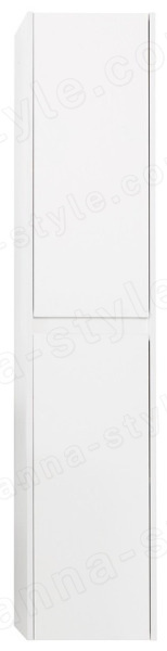 Шкаф-пенал BelBagno KRAFT-1600-2A-SC-BO-R 33x160, белый матовый (Bianco Opaco) 33x160, белый матовый