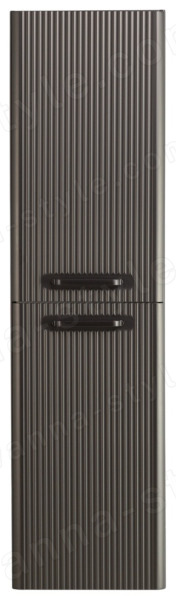 Шкаф-пенал BelBagno DUE-1500-2A-SC-GM-P 40x50, оружейная сталь 40x50, оружейная сталь