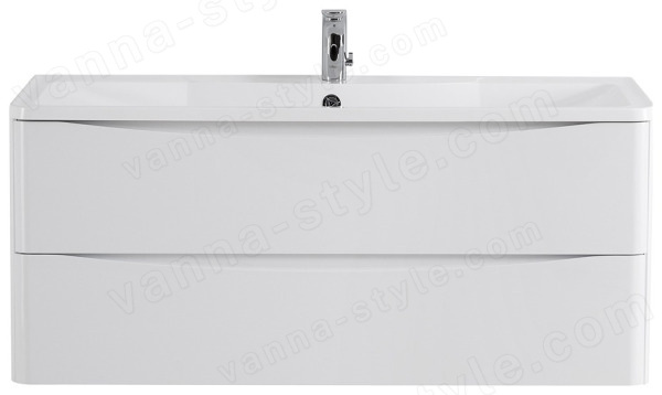 Тумба под раковину BelBagno Acqua ACQUA-1200-2C-SO-BL 120x45 подвесная, Белый глянцевый (Bianco Lu