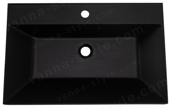 Раковина из искусственного камня BelBagno BB700/450-LV-ART-AST-NERO