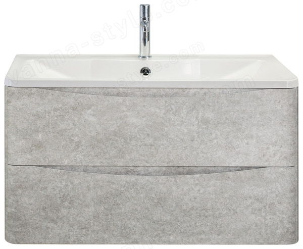 Тумба под раковину BelBagno Acqua ACQUA-1000-2C-SO-CVG 100x45 подвесная, Венецианская штукатурка (