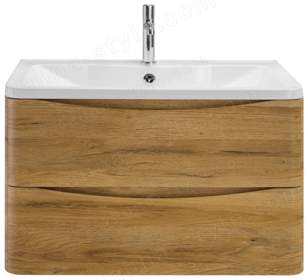Тумба под раковину BelBagno Acqua ACQUA-900-2C-SO-RR 90x45 подвесная, Дуб фактурный (Rovere Rustic