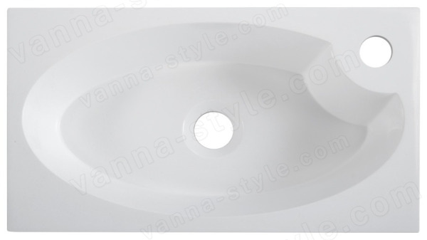 Раковина из искусственного мрамора BelBagno BB-460-PM-LVB