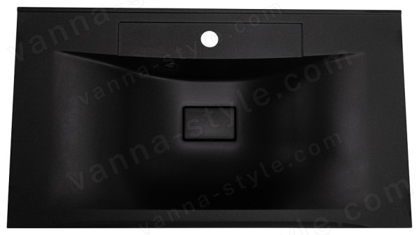 Раковина из искусственного камня BelBagno BB800/450-LV-ART-PR-NERO