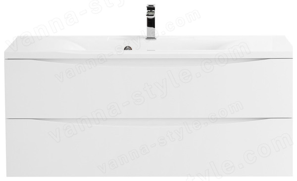 Тумба под раковину BelBagno Marino MARINO-1200-2C-SO-BL-P 120x45 подвесная, Белый глянцевый (Bianc