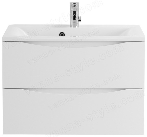 Тумба под раковину BelBagno Marino MARINO-750-2C-SO-BO-P 75x45 подвесная, Белый матовый (Bianco Op