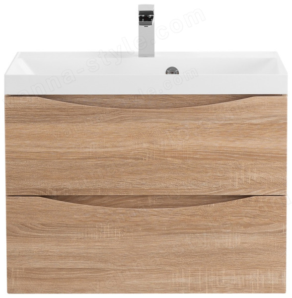 Тумба под раковину BelBagno Marino MARINO-600-2C-SO-WO-P 60x45 подвесная, Белый дуб (Rovere Bianco