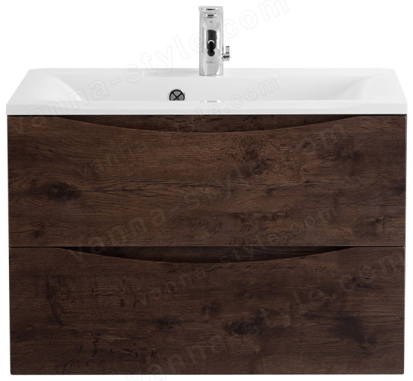 Тумба под раковину BelBagno Marino MARINO-750-2C-SO-RW-P 75x45 подвесная, Дуб мавританский (Rovere