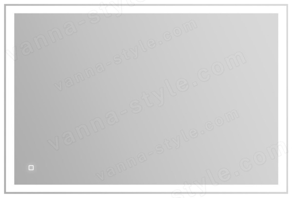 Зеркало с подсветкой BelBagno SPC-GRT-1000-600-LED-TCH 100x60 100x60