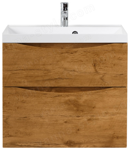 Тумба под раковину BelBagno Marino-H60 MARINO-H60-600-2C-SO-RN-P 60x45 подвесная, Дуб натуральный