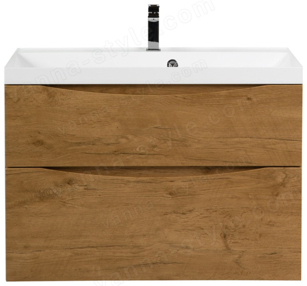 Тумба под раковину BelBagno Marino-H60 MARINO-H60-800-2C-SO-RN-P 80x45 подвесная, Дуб натуральный 