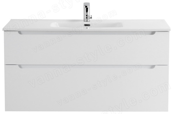 Тумба под раковину BelBagno Etna H60 ETNA-H60-1200-2C-SO-BL-P 120x45 подвесная, Белый глянцевый (B