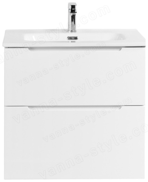 Тумба под раковину BelBagno Etna H60 ETNA-H60-600-2C-SO-BL-P 60x45 подвесная, Белый глянцевый (Bia