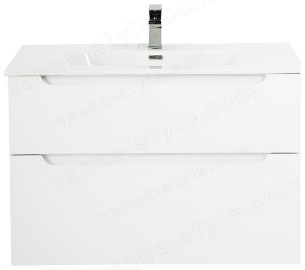 Тумба под раковину BelBagno Etna H60 ETNA-H60-800-2C-SO-BL-P 80x45 подвесная, Белый глянцевый (Bia