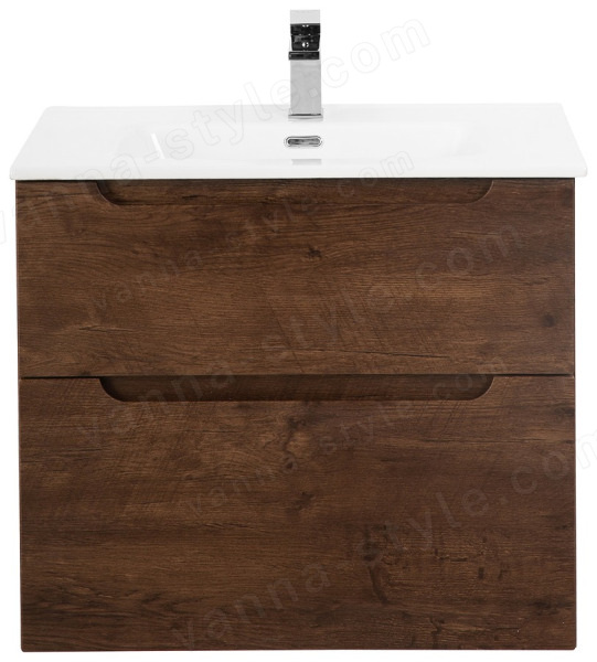 Тумба под раковину BelBagno Etna H60 ETNA-H60-800-2C-SO-RW-P 80x45 подвесная, Дуб мавританский (Ro