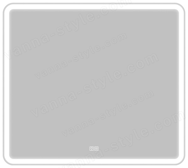 Зеркало с подсветкой BelBagno MARINO SPC-MAR-900-800-LED-TCH-WARM 90x80