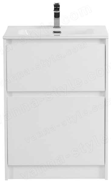 Тумба под раковину BelBagno Kraft KRAFT-600-2C-PIA-BO 60x46 напольная, Белый матовый (Bianco Opaco